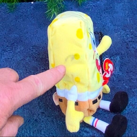 SpongeBob SquarePants TY Beannie baby from 2004 - Picture 2 of 8